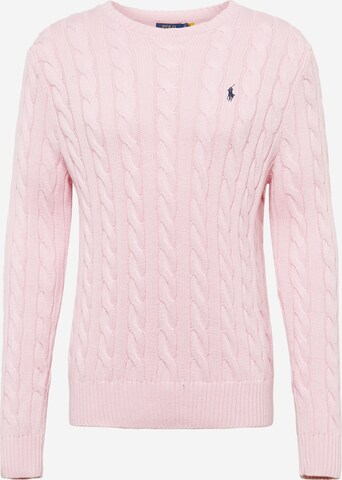 Polo Ralph Lauren Sweater 'Driver' in Pink: front