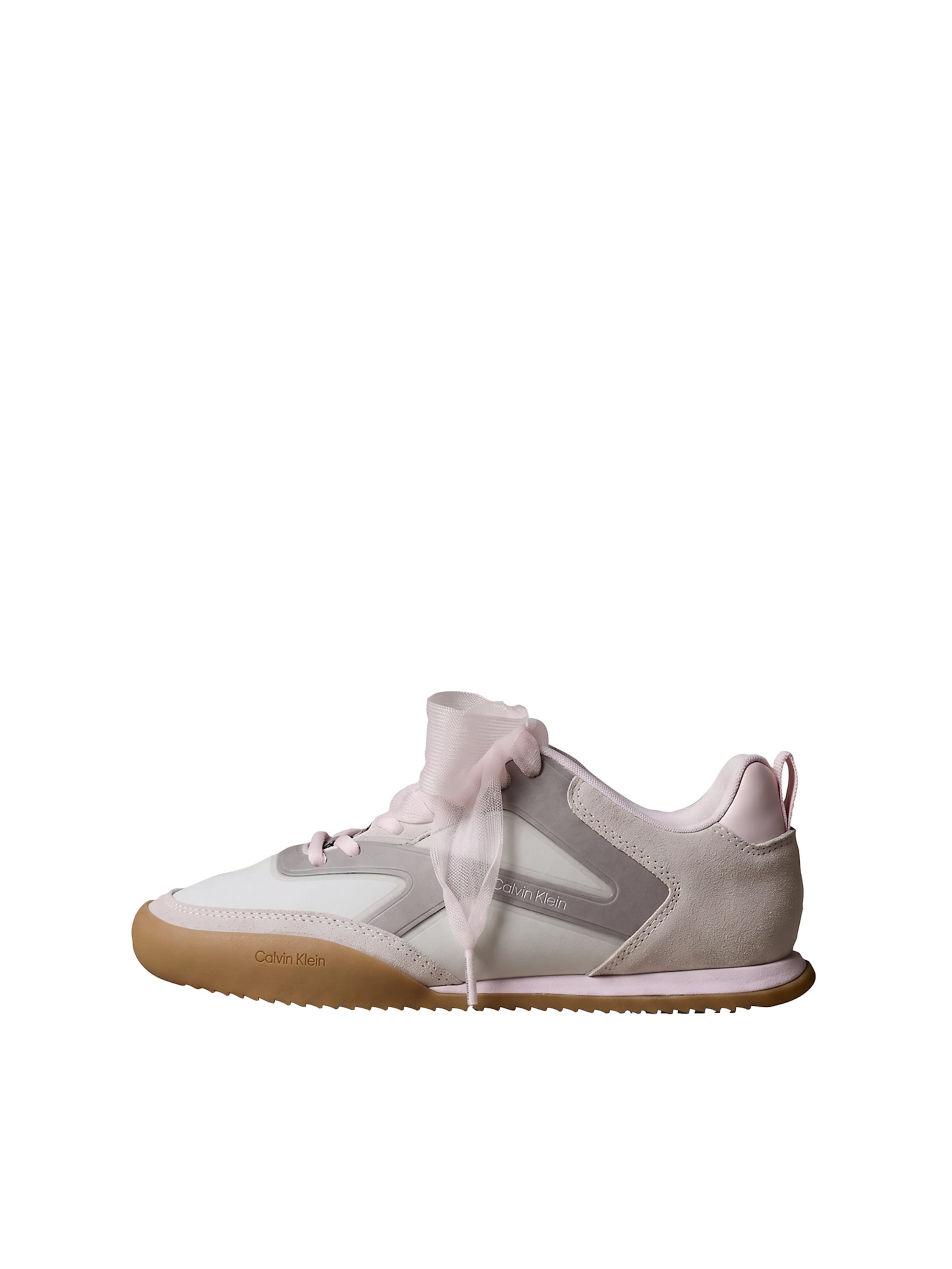 Baskets basses 'KAYLA' Calvin Klein en gris : devant