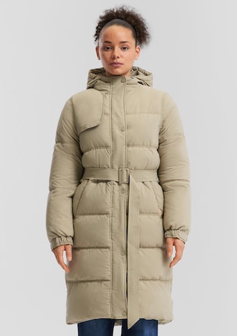 QS Wintermantel in Beige: Vorderseite