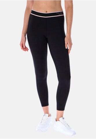 Skinny Leggings di Ted Baker in nero: frontale