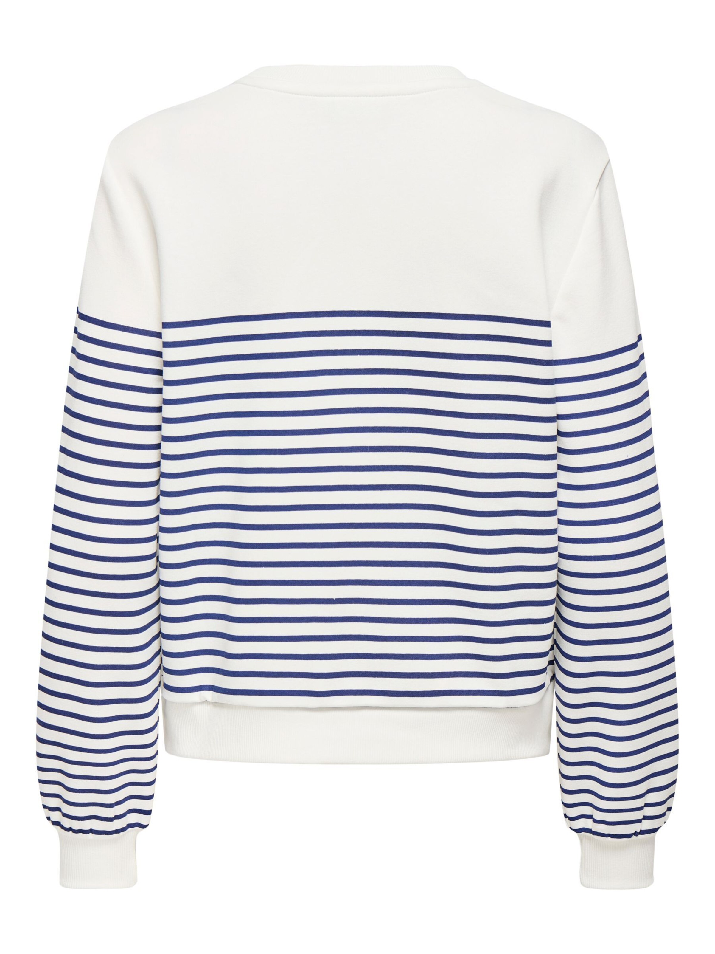 ONLY Sweatshirt i hvid