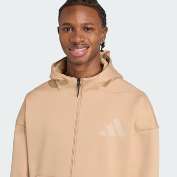 ADIDAS SPORTSWEAR Спортивная кофта 'Z.N.E.' в Коричневый