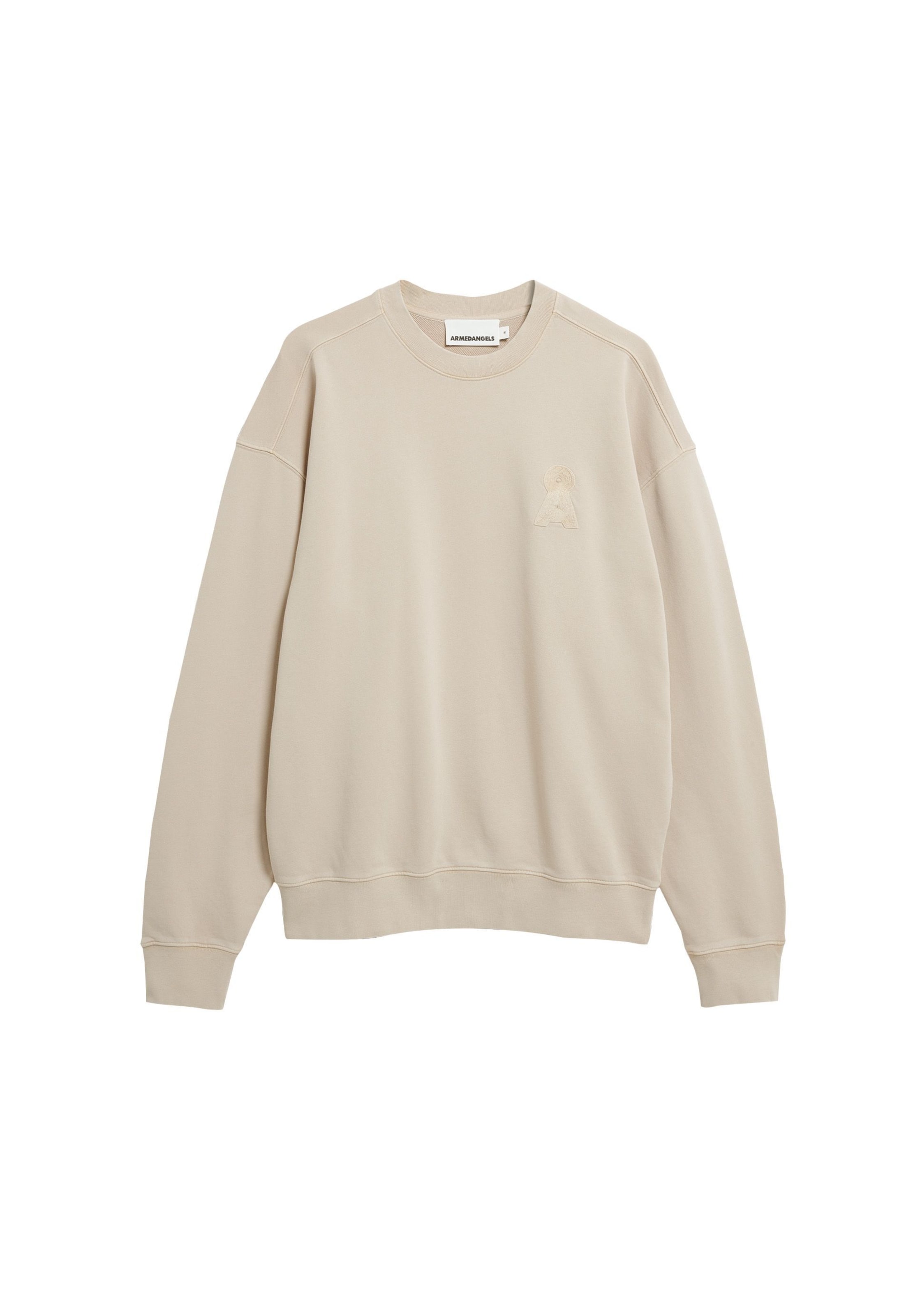 ARMEDANGELS Sweatshirt in Beige: voorkant