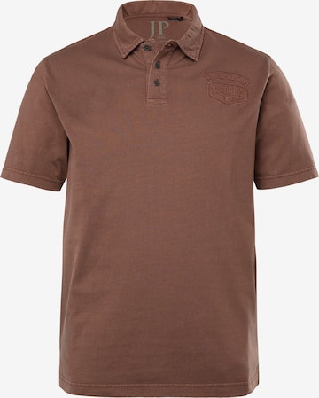 T-Shirt JP1880 en marron : devant