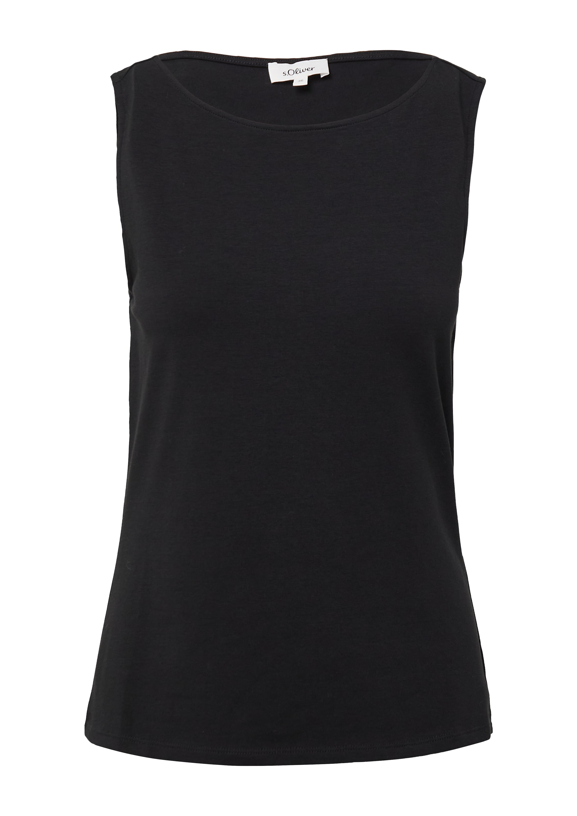 s.Oliver Top in Black: front