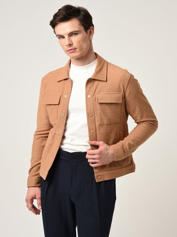 Veste mi-saison Antioch en marron