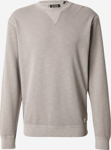 Sweat-shirt SCOTCH & SODA en gris : devant