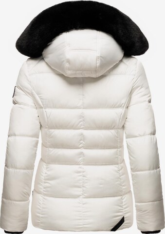 MARIKOO Winterjacke 'Loveleen' in Weiß