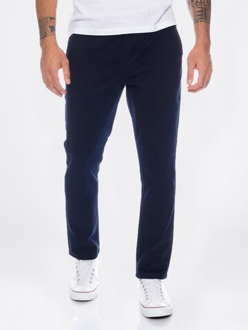 Rock Creek Slim fit Chino Pants in Blue: front