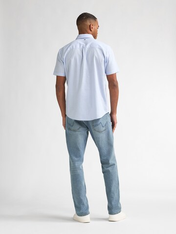 Petrol Industries Средняя посадка Рубашка в Синий