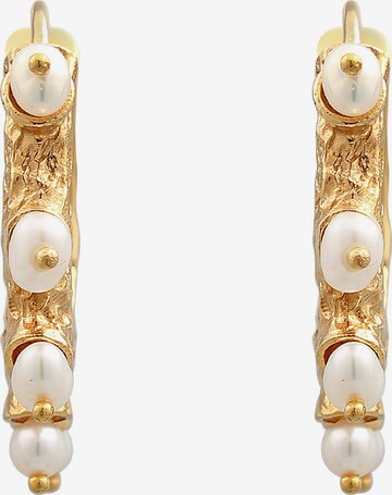 Boucles d'oreilles 'Sun of Pearls' Haze&Glory en or