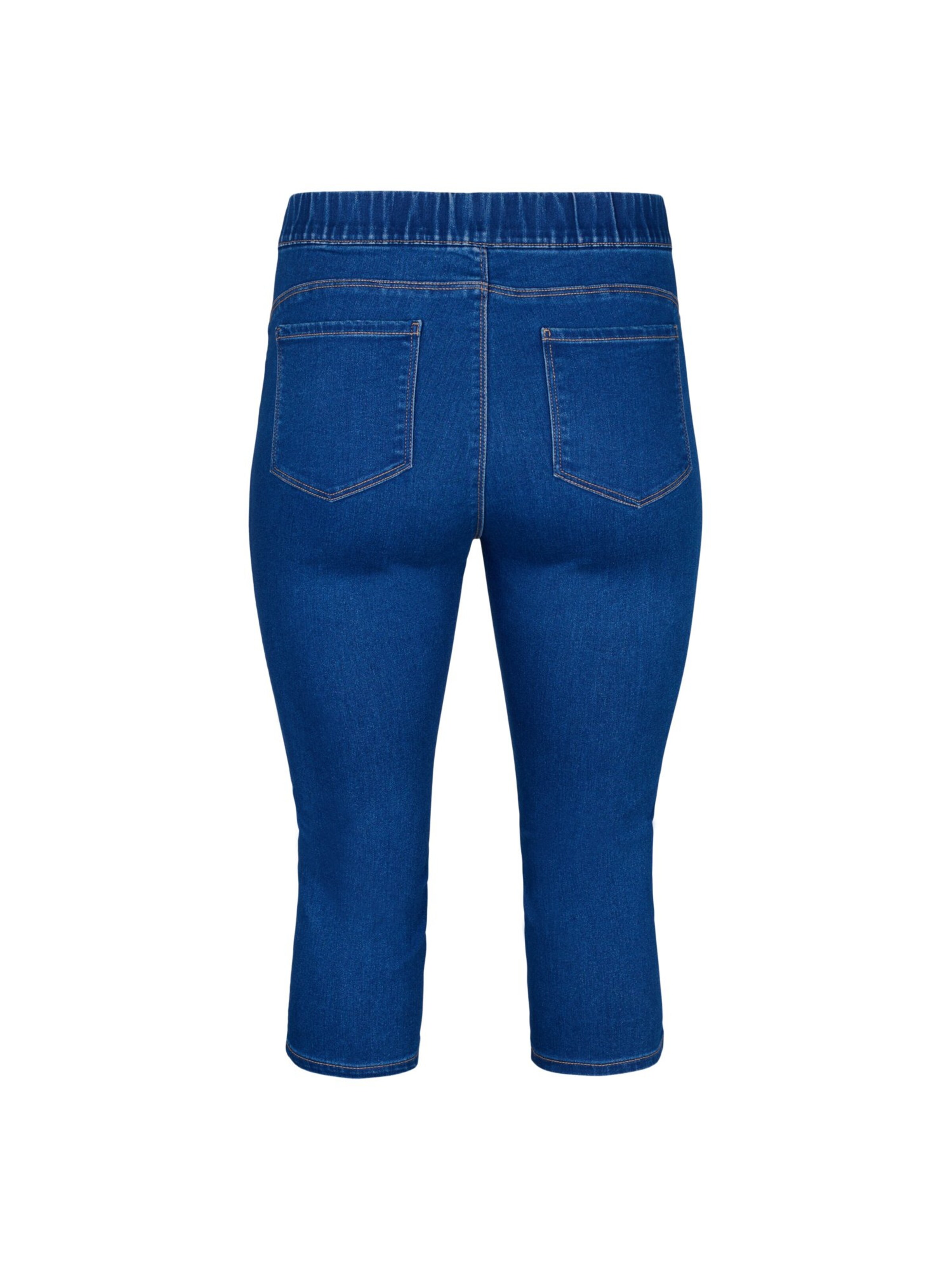 Slimfit Jeans de la Zizzi pe albastru