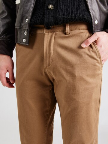 JACK & JONES Slimfit Chinobyxa 'JPSTMARCO JJLEGACY' i beige