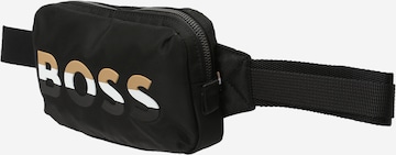 BOSS Black - Bolsa de cintura em preto: frente