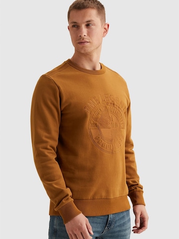 Felpa 'Sweatshirt with embroidered artwork' di PME Legend in arancione
