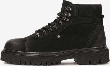 Kazar - Botas con cordones en negro: frente