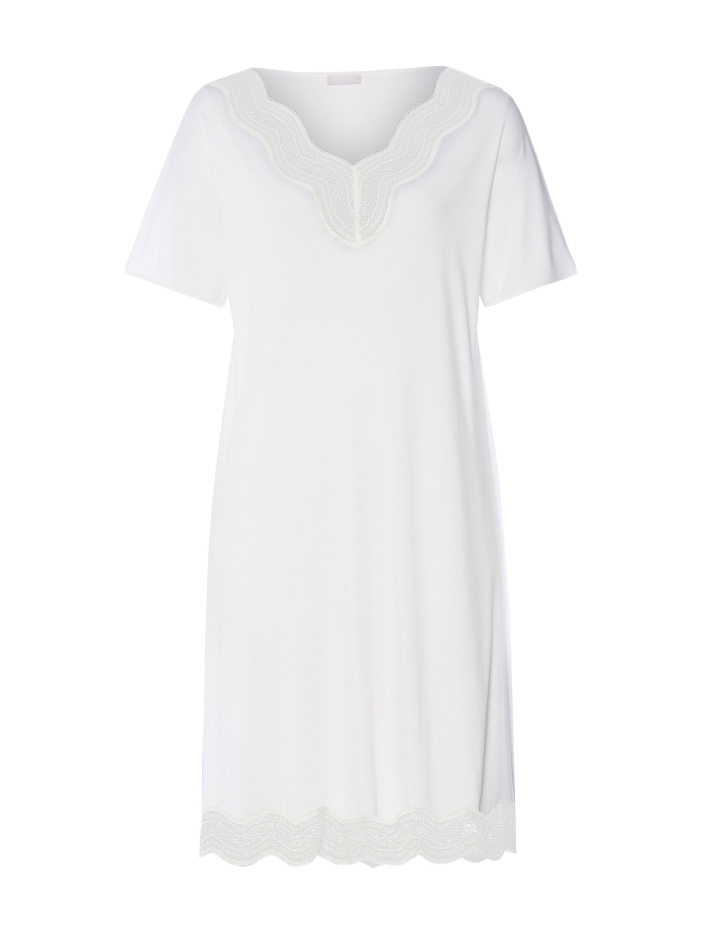Chemise de nuit ' Cire Nightwear ' Hanro en blanc : devant