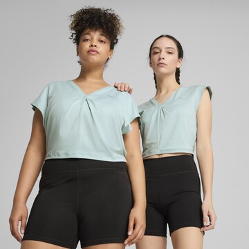 PUMA Functioneel shirt in Groen: voorkant