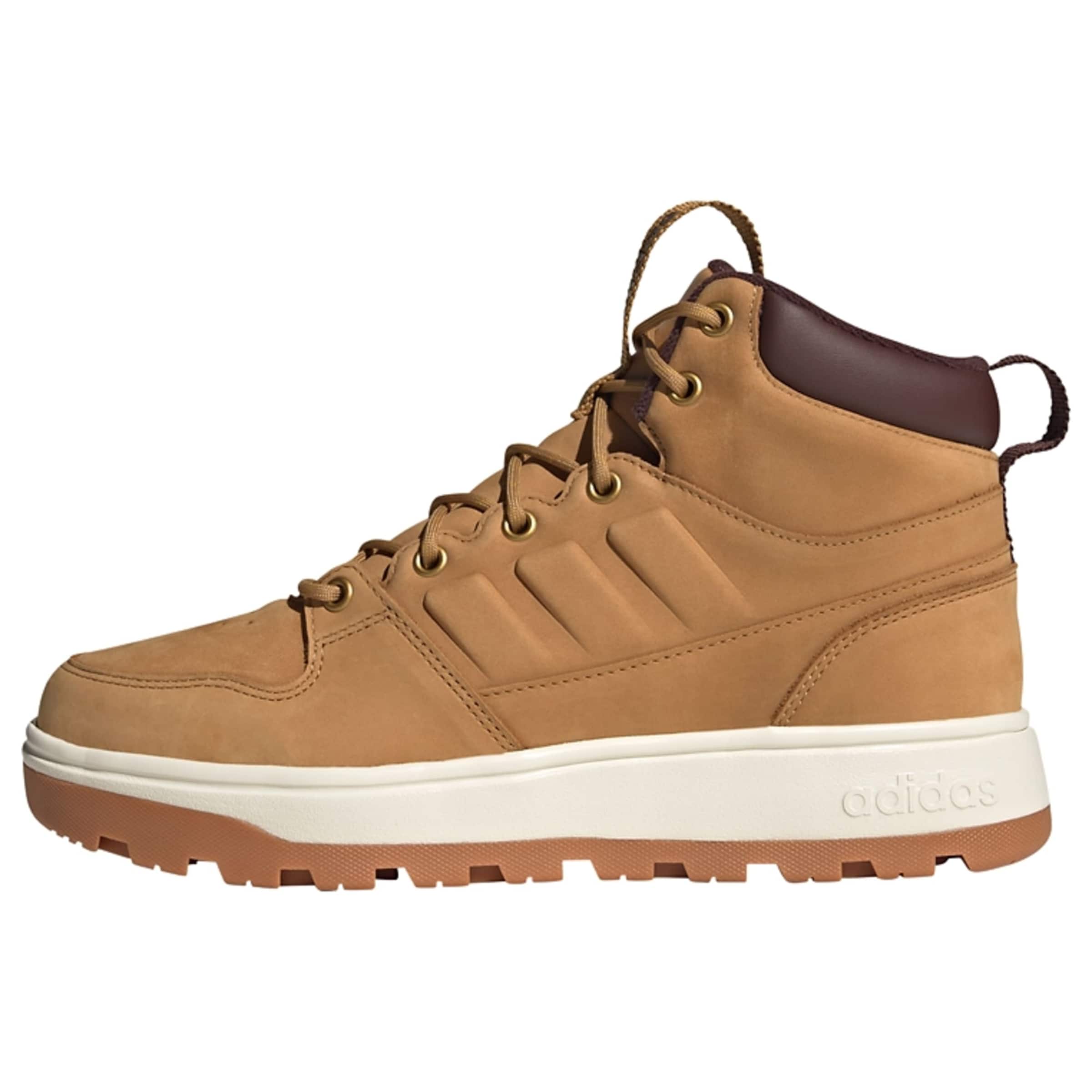 ADIDAS SPORTSWEAR - Botas com atacadores 'Frozetic 2.0' em castanho: frente