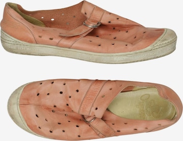 EJECT Halbschuh 42 in Orange: Vorderseite