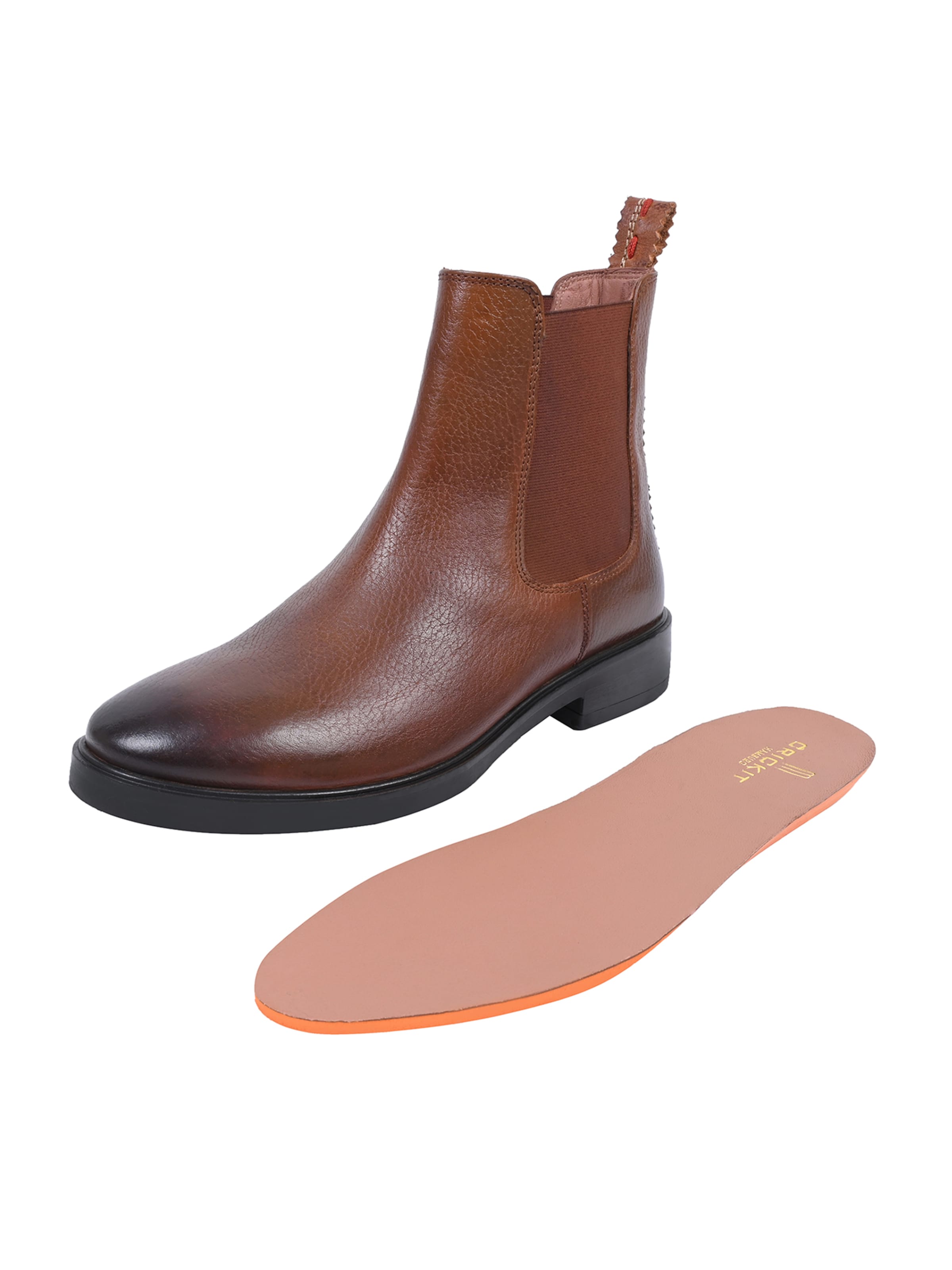 Crickit Chelsea boots ' ALEXIA ' in Bruin