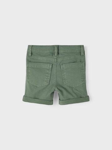 NAME IT Regular Broek 'Sofus' in Groen