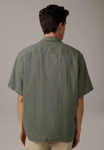 STRELLSON Regular fit Button Up Shirt ' Cray ' in Green