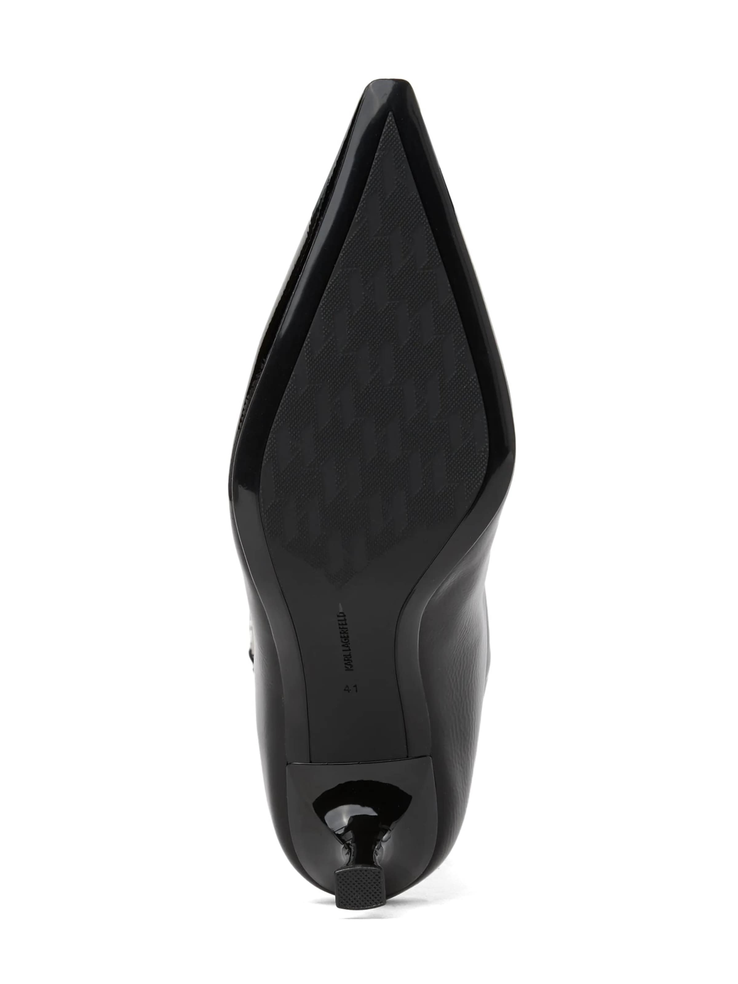 Karl Lagerfeld Boot 'Klarice' in Black