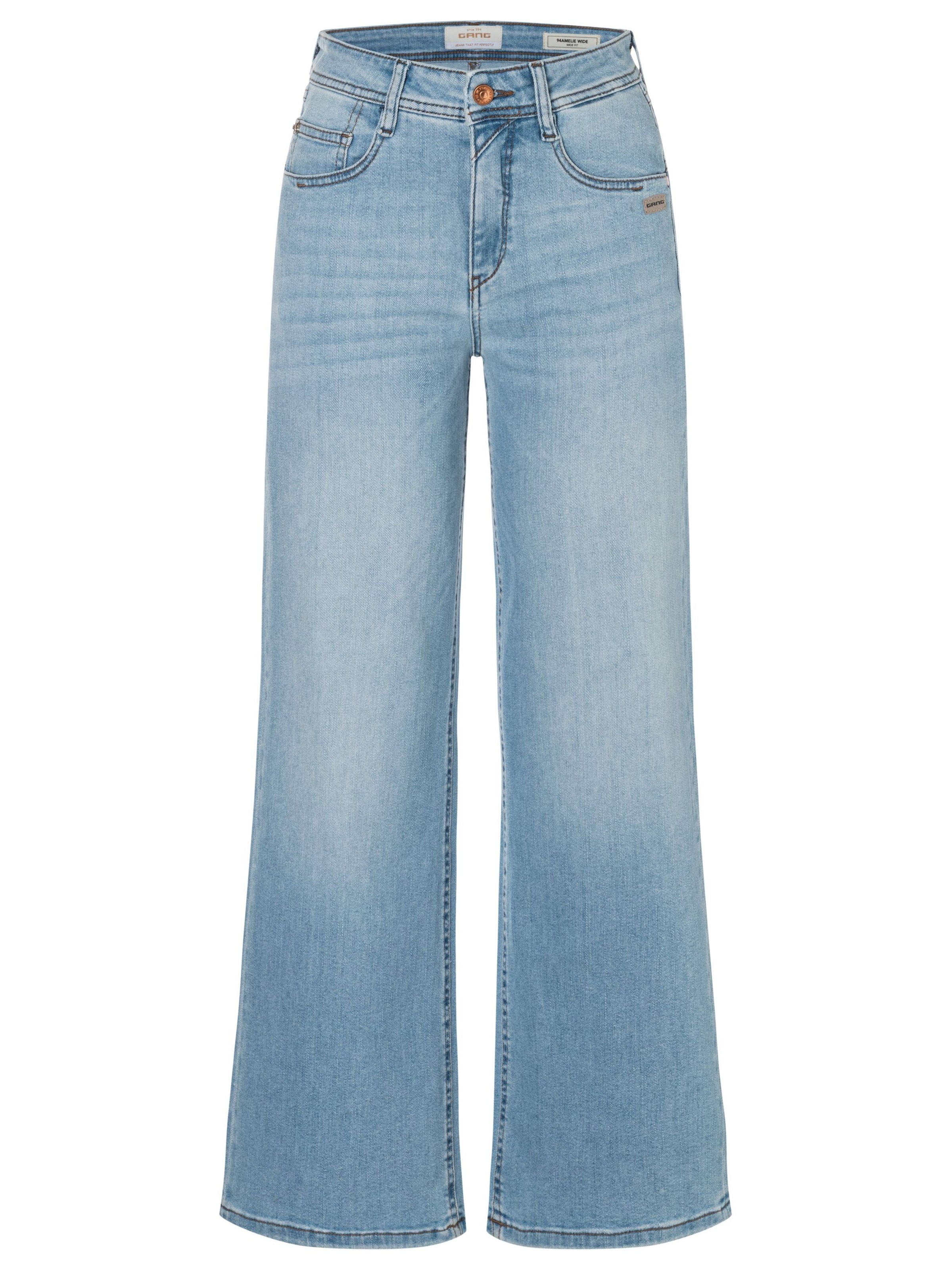 Loosefit Jean '94AMELIE WIDE ' Gang en bleu : devant