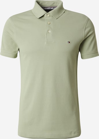 žalia TOMMY HILFIGER Marškinėliai 'CORE 1985': priekis
