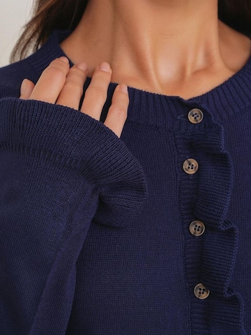MixRay Strickjacke 'Strickjacken'‌‌‌‌‌ in Blau