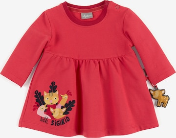 SIGIKID Dress 'HAPPY' in Red: front