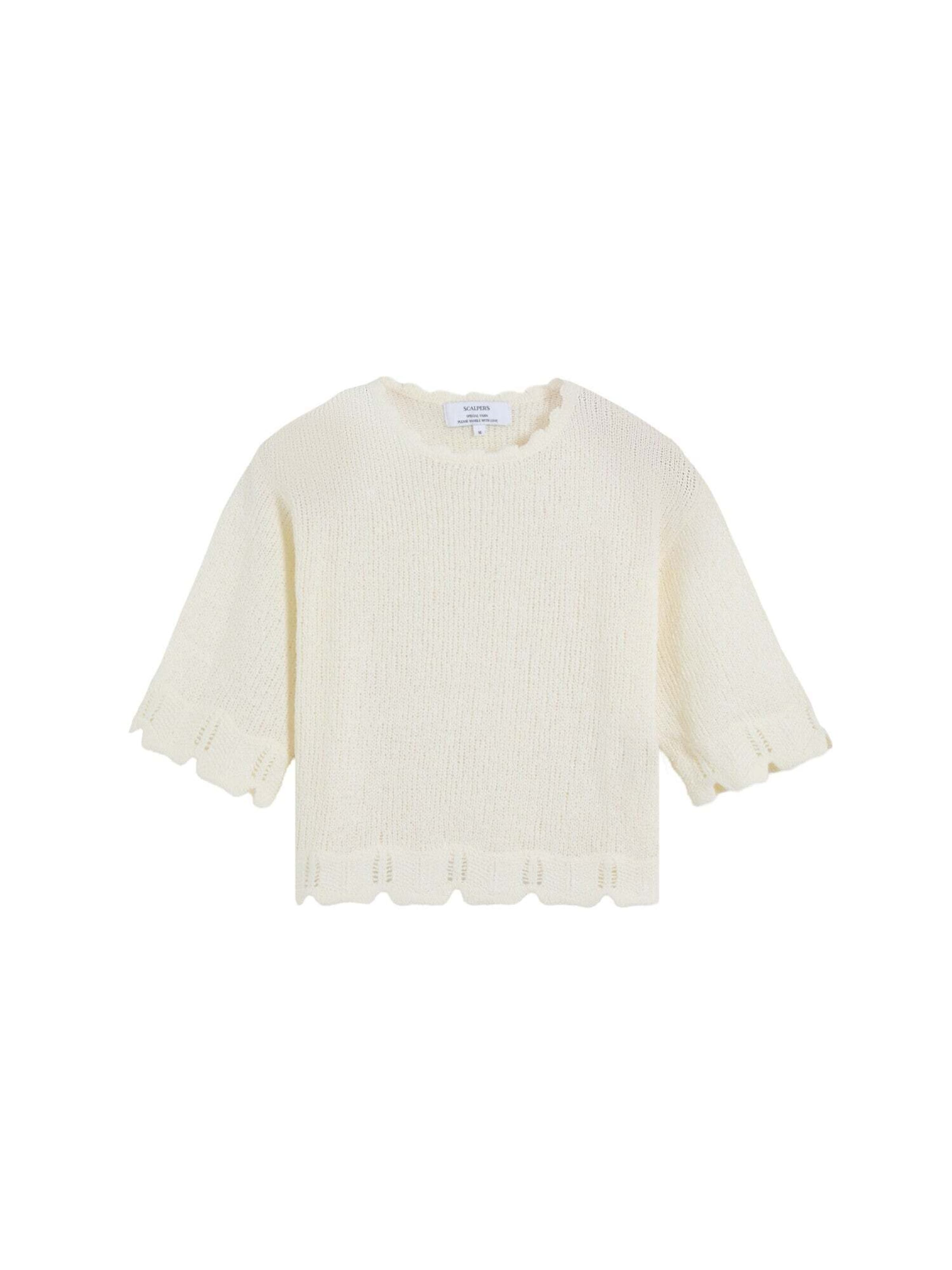 Pullover ' ' di Scalpers in beige: frontale