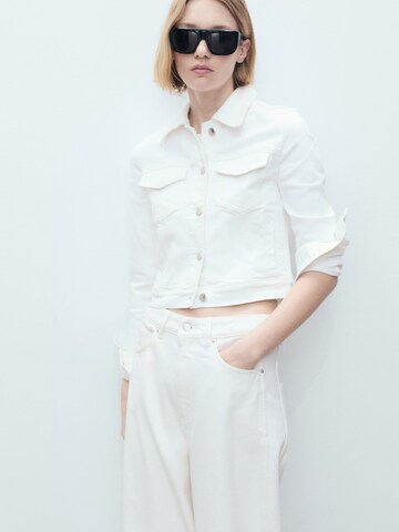 MANGO Between-season jacket 'NEWVICKY' in White: front