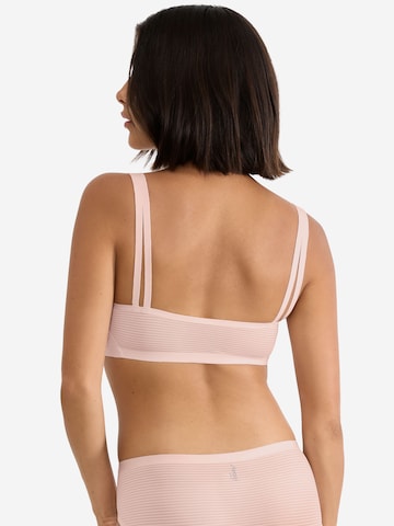 SLOGGI Bralette Bra ' Blue ZERO Feel Air ' in Pink