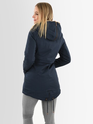 NAVAHOO Winter jacket 'Diamond' in Blue
