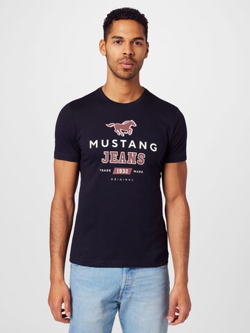 MUSTANG Shirt 'Alex' in Blue: front