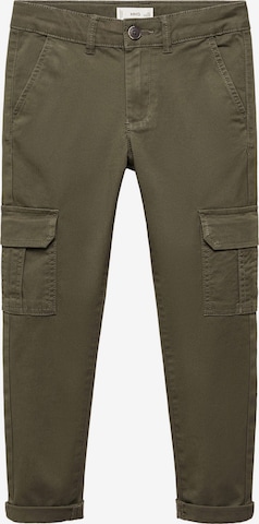 Regular Pantalon MANGO KIDS en vert : devant