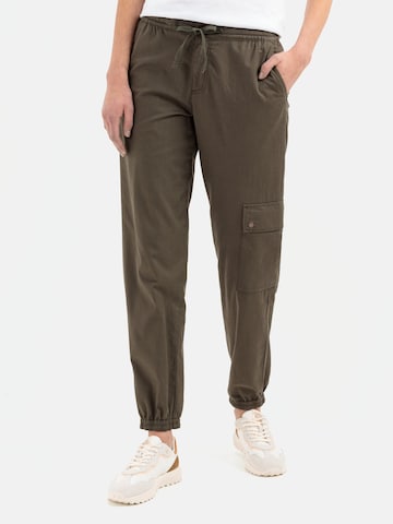 CAMEL ACTIVE Tapered Cargobroek in Groen: voorkant