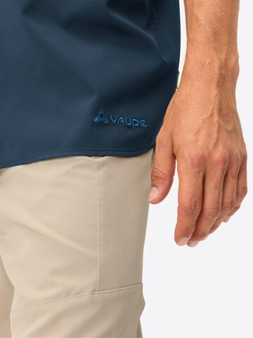 VAUDE Regular fit Functioneel overhemd ' Rosemoor ' in Blauw