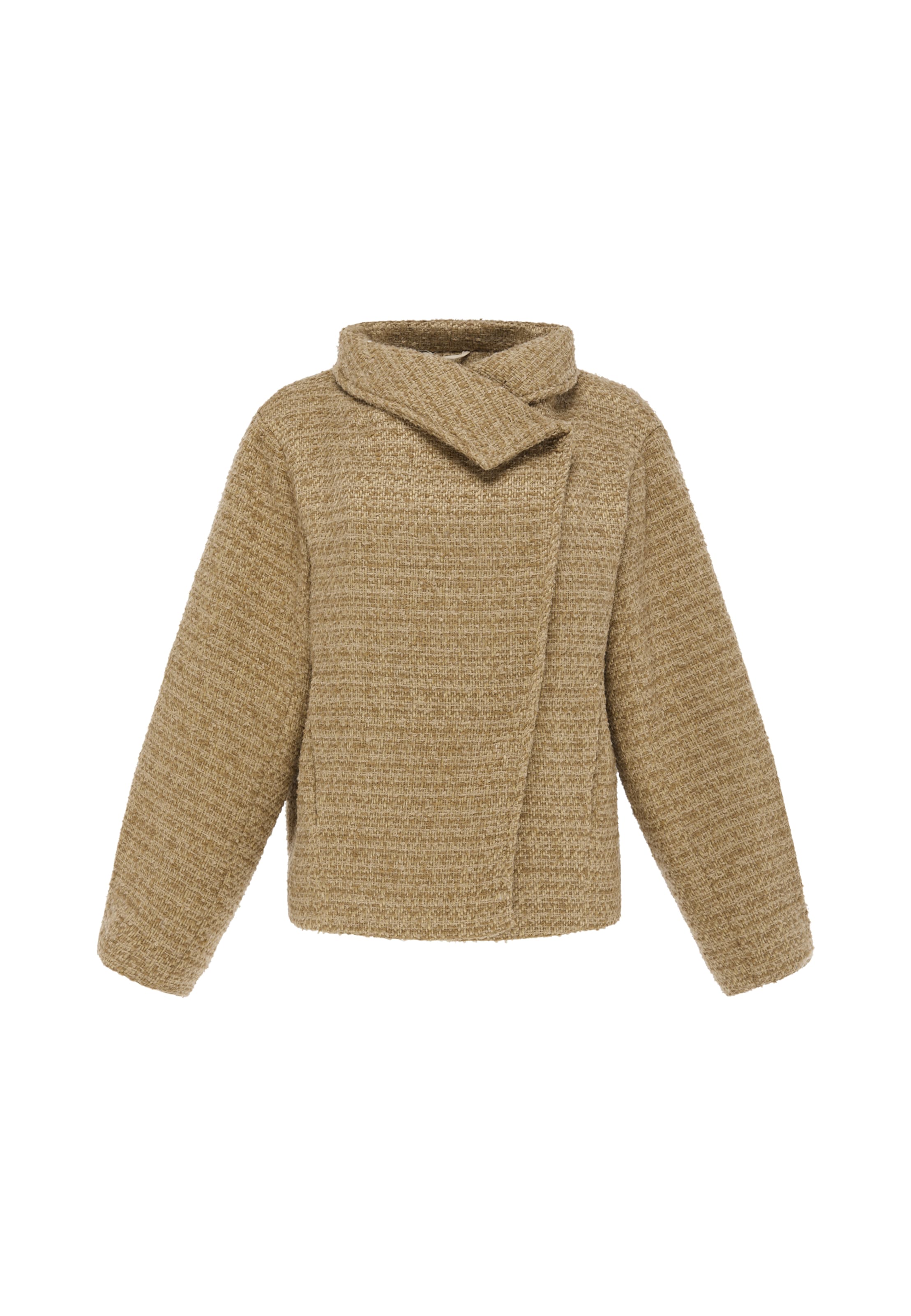 usha WHITE LABEL Between-Seasons Coat 'Minimalistic' in S in Cappuccino / Light brown, Item view