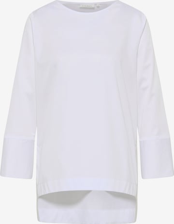 Chemisier ETERNA en blanc : devant