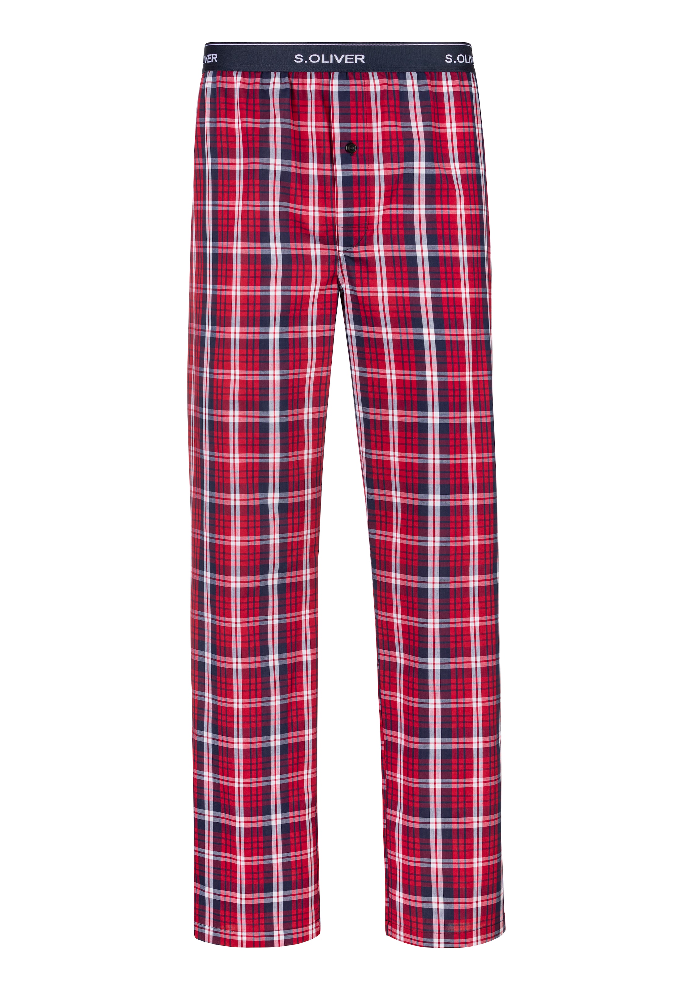 s.Oliver Pyjamahose in Rot: Vorderseite
