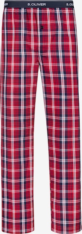 s.Oliver Pajama Pants in Red: front
