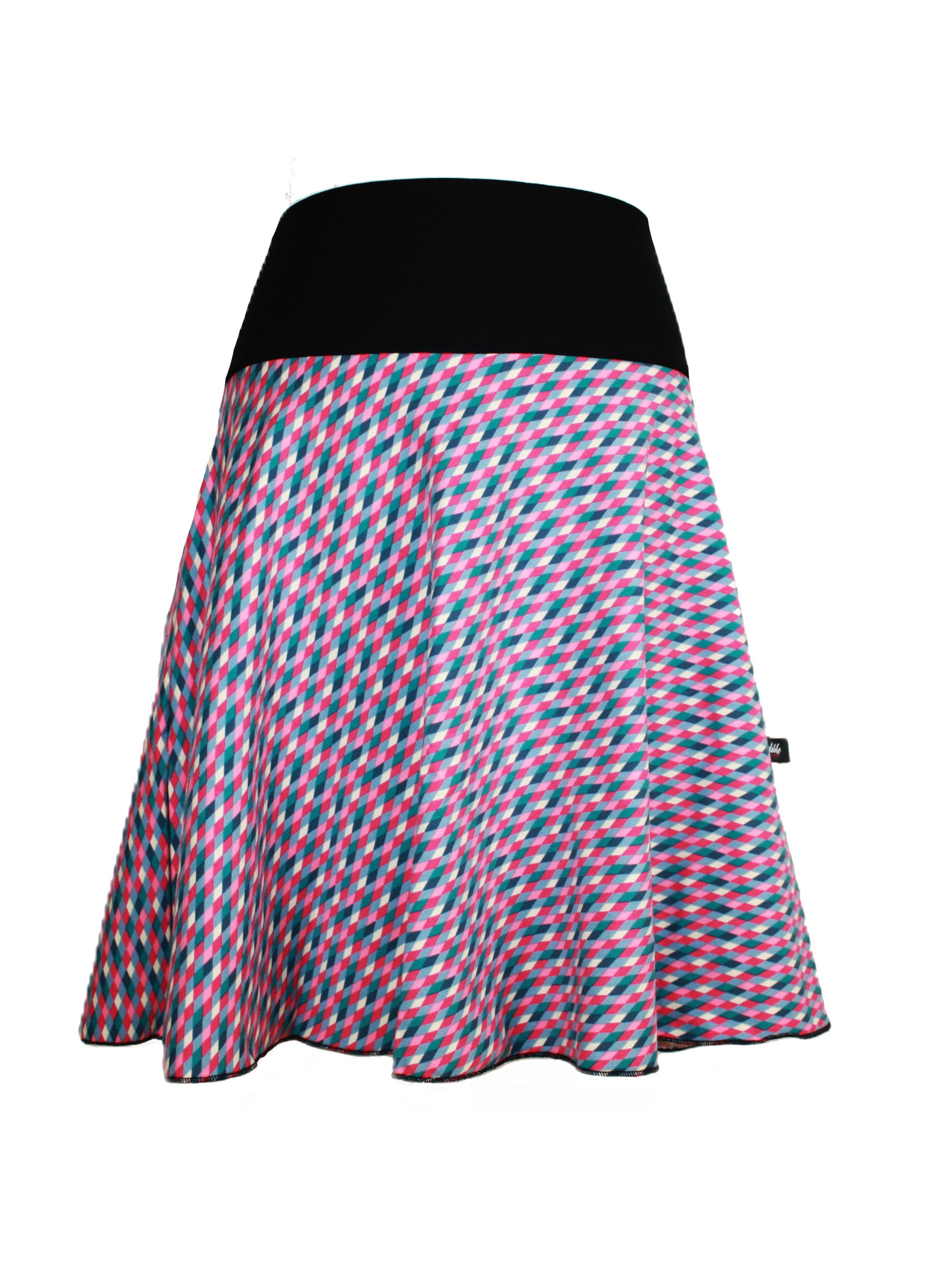 dunkle design Skirt 'Skirt Diamond Pattern' in Mixed colors: front