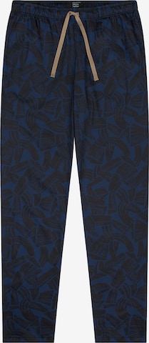 SCHIESSER Pyjamahose 'Mix + Relax' in Blau: Vorderseite