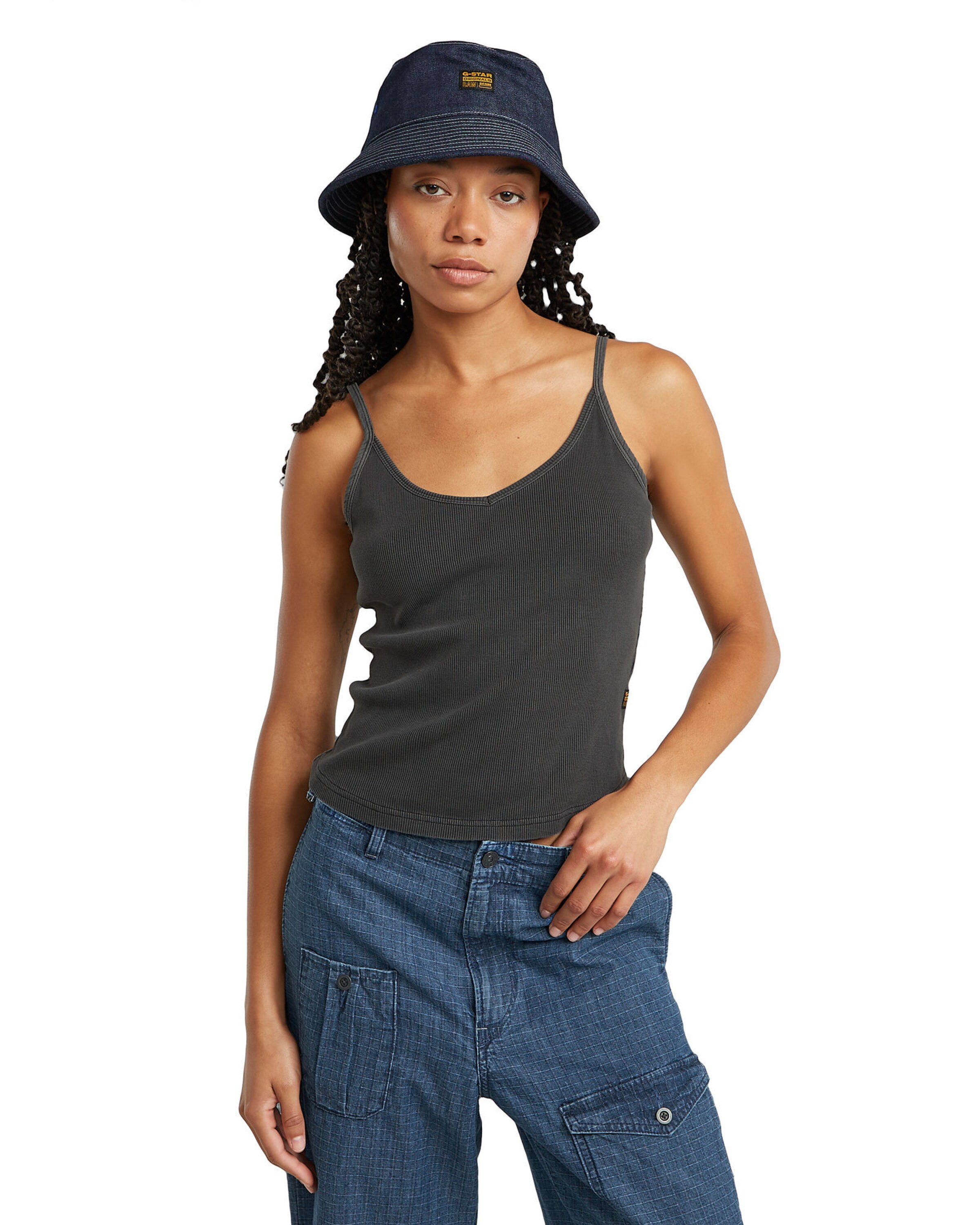 G-STAR Top in Schwarz