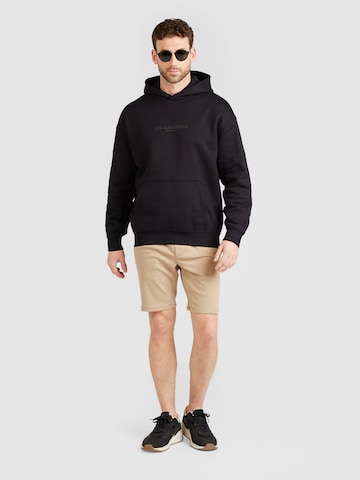 Only & Sons Sweatshirt 'LES LIFE' in Black