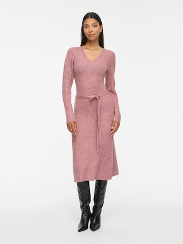 VILA - Vestido de malha 'VIGRY' em rosa: frente