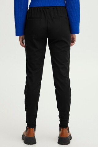 PULZ Jeans - Slimfit Pantalón 'Kira' en negro